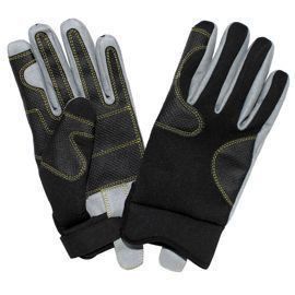 Gloves, "Worker", neoprene, black