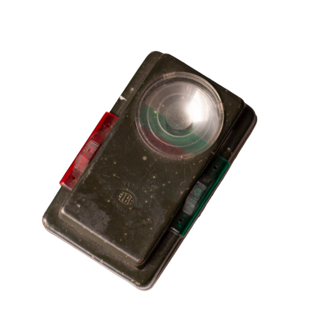 ELBA TIMISOARA RSR military lantern - Romanian Army Surplus - Used