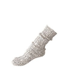 NORWEGIAN GREY WOOL SOCKS