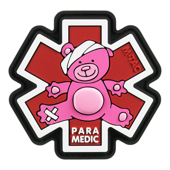PATCH PARAMEDIC URSUS (PVC) - PINK/BLACK - M-TAC