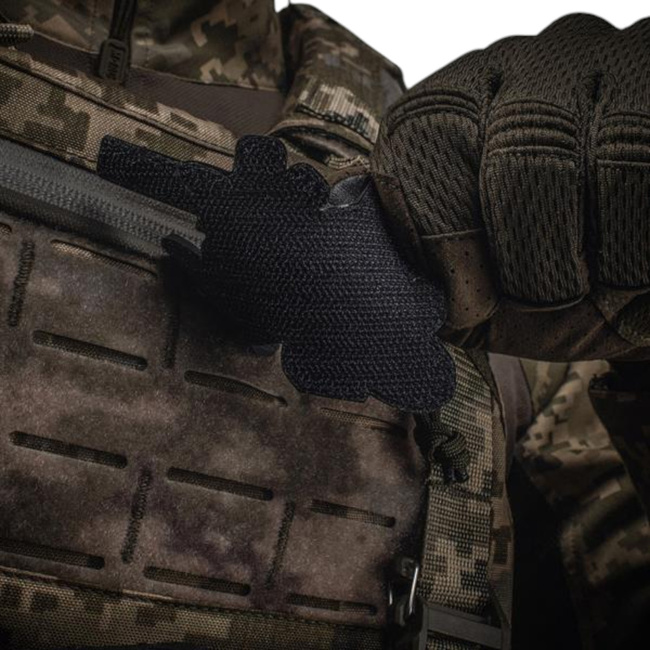 TACTICAL GIRL TATTOO TRIDENT MM14 PATCH - 3D PVC - MULTICOLOR - M-TAC