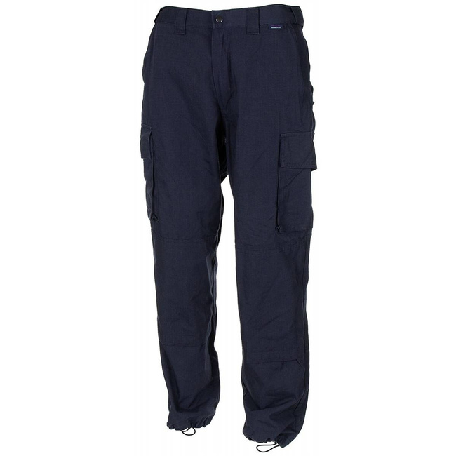 PANTS - POLICE UNIFORM - RIPSTOP - NAVY BLUE - BRITISH MILITARY SURPLUS - USED