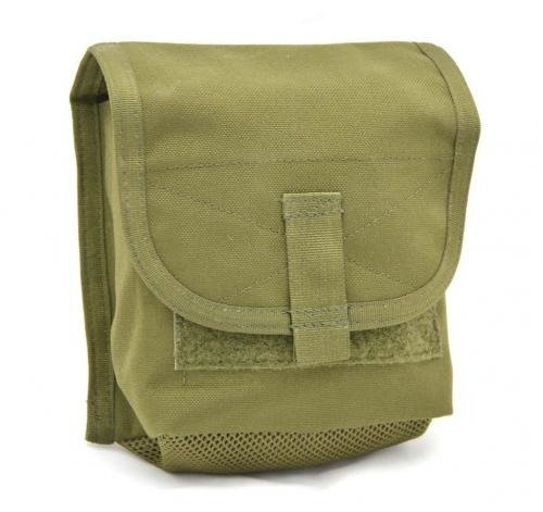 6-Round 40 mm Pouch - Blackhawk - O.D. Green - U.S. Military Surplus - Used