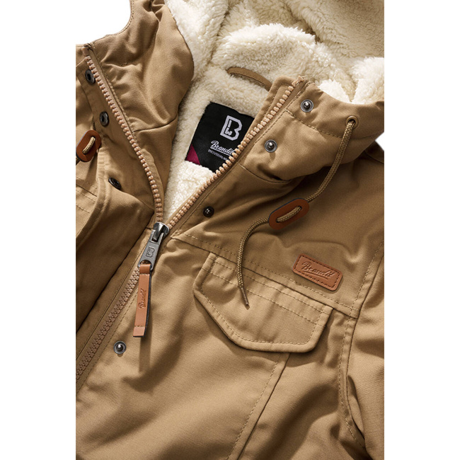 WOMEN'S PARKA JACKET - MARSH LAKE - CAMEL - BRANDIT