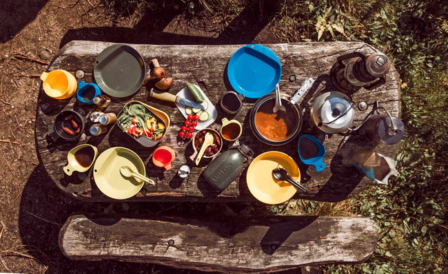 Recyclable Camping Spork, BPA-Free - Orange - WILDO