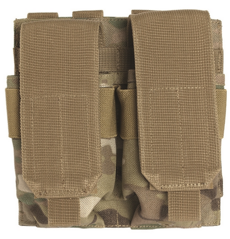 MAGAZINE DOUBLE POUCH - M4/M16 - Mil-tec - MULTITARN