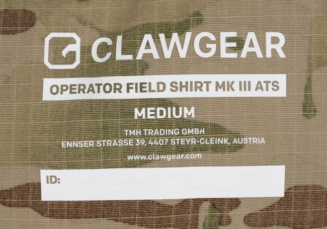 OPERATOR FIELD SHIRT MK III ATS - CLAWGEAR - MULTICAM