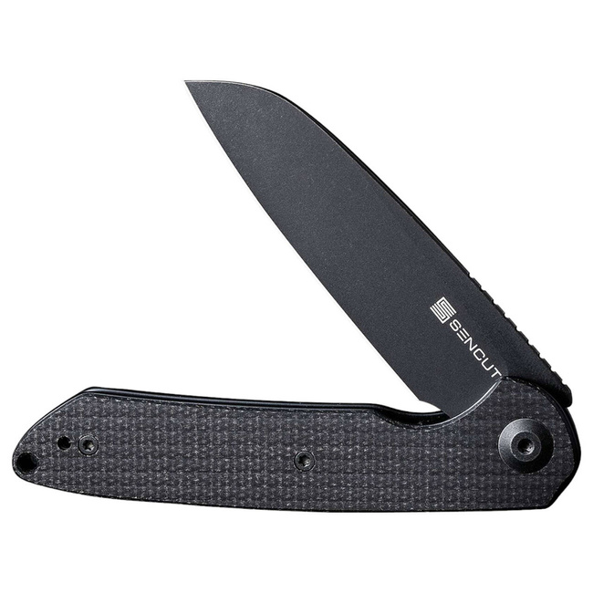 POCKET KNIFE - "SENCUT Kyril Micarta All Black" - Böker