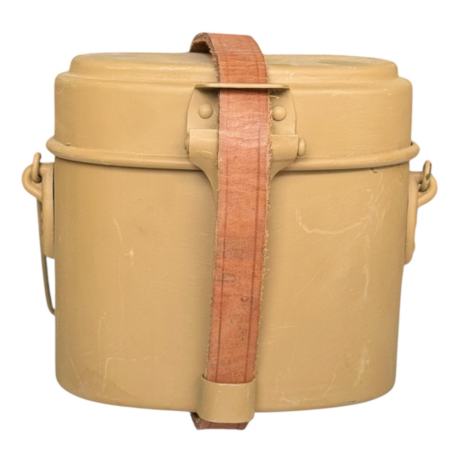 GERMAN MODEL WW2 M31 MESS TIN -  WH DUNKEL GELB - COATED (REPRO)