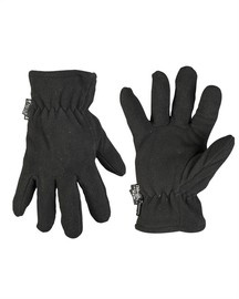 Black THINSULATE FLEECE GLOVES