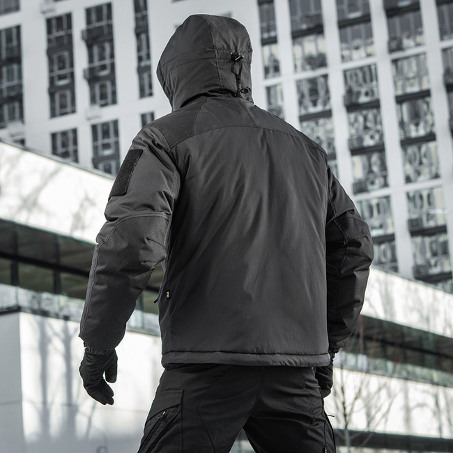 Winter Jacket for Temperatures Down to -20 Degrees Celsius - Alpha Gen.III Pro Primaloft - Black - M-Tac