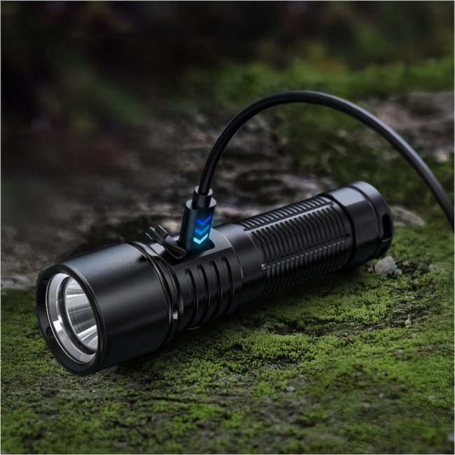 LD45R Tactical Flashlight - Fenix - Black