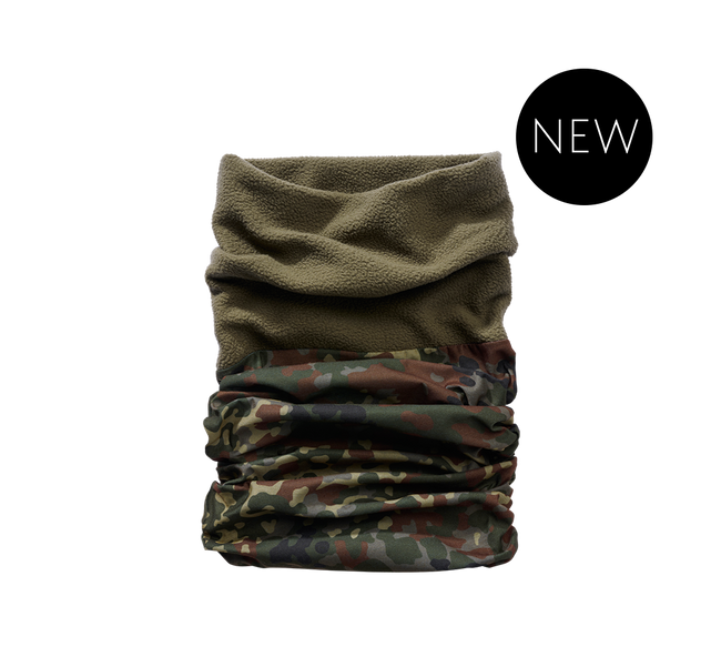 MULTIFUNCTIONAL HEADBAND - FLEECE - FLECKTARN CAMO - BRANDIT