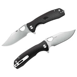 Honey Badger - BLACK - MEDIUM - CLIPPOINT POCKET KNIFE