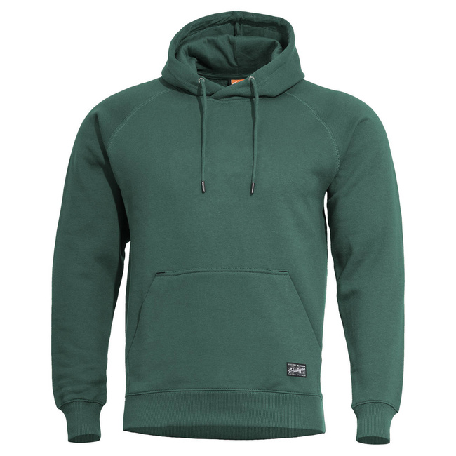 SWEATER WITH HOOD - "PHAETON" - PENTAGON® - SPRING BOK GREEN