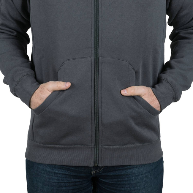 URBAN TACTICAL HOODIE LITE - FULLZIP - HELIKON®  - GREY