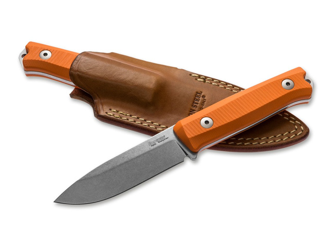 LionSteel B40 G10 Orange Knife