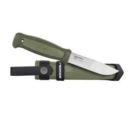FIXED BLADE KNIFE - KANSBOL MULTI-MOUNT- STAINLESS STEEL - MORAKNIV® - OLIVE GREEN