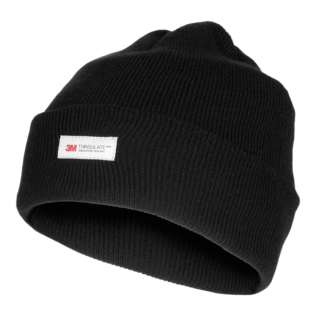 WATCH HAT 3M THINSULATE INSULATION - BLACK