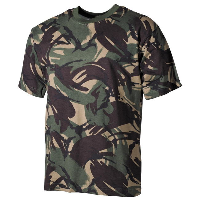 SHORT SLEEVE T-SHIRT - AMERICAN ARMY STYLE - MFH - DPM CAMOUFLAGE