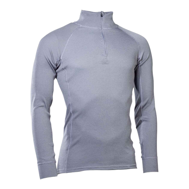 Thermowave thermal undershirt with zipper - Military surplus from the Dutch army - Grey - Like new