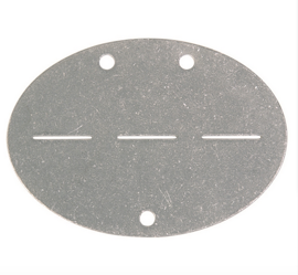 WWII Galvanized Dog Tag Set (Repro)