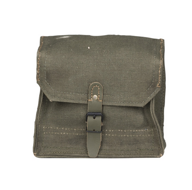  French Shoulder Bag W.leather Strap Used 