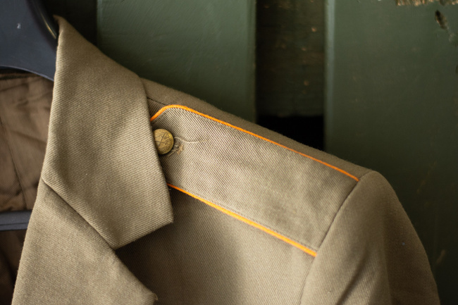 Uniform jacket - Romanian military surplus - Khaki - Used