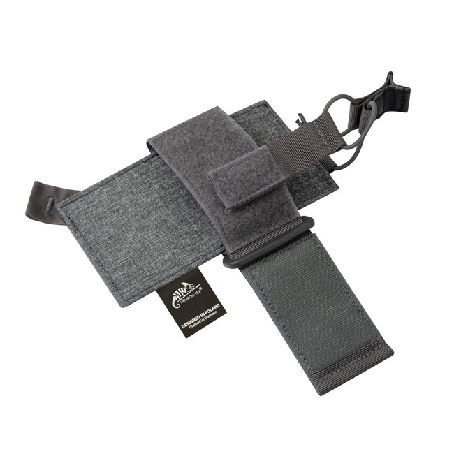 INVERTED PISTOL HOLDER INSERT - NYLON POLYESTER BLEND - GREY MELANGE