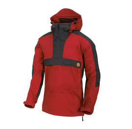 WOODSMAN Anorak Jacket® - Crimson Sky/Ash Grey