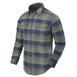 GREYMAN SHIRT - BLAST BLUE PLAID - HELIKON