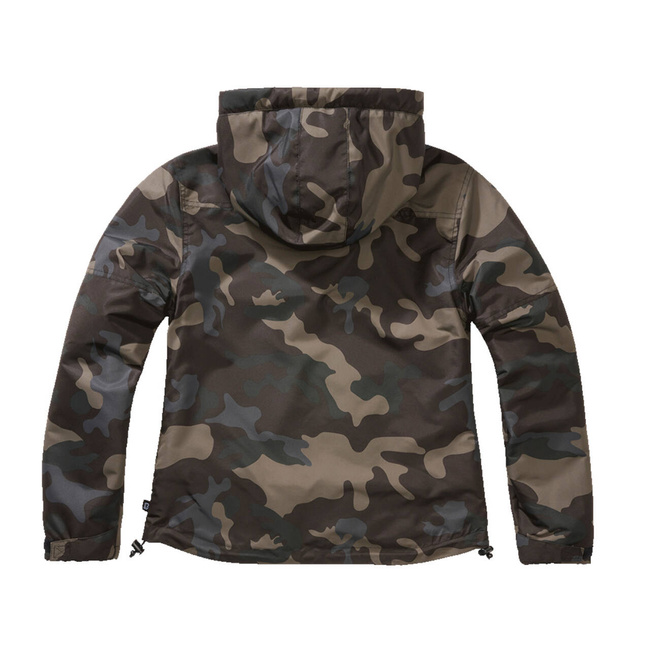 LADIES JACKET - FRONTZIP WINDBREAKER - DARKCAMO - BRANDIT