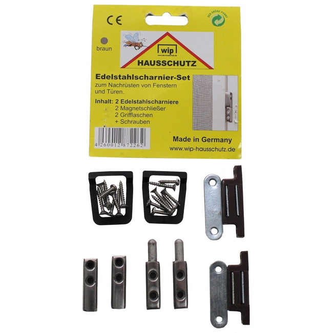 Stainless Steel Hinge Set"Wip" for doors and windows