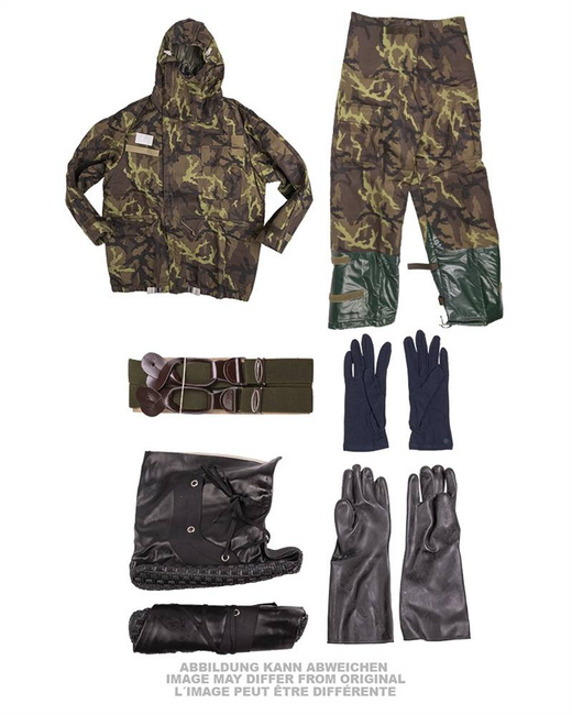 CZECH PROTECTION SUIT - CAMO M95 - MILITARY SURPLUS - USED