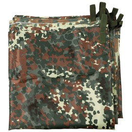RIPSTOP TARPAULIN - "Tarp Extreme" - 300 x 300 CM - MFH® - BUNDESWEHR CAMOUFLAGE