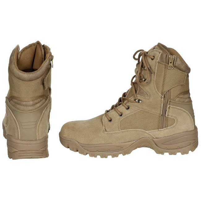 BOOTS - "MISSION" - LINED, CORDURA - MFH® - COYOTE TAN