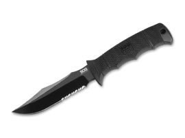 SOG SEAL Pup Elite Black Serrated Knife