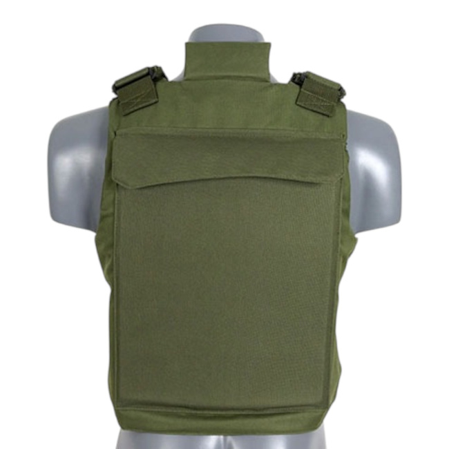 Standard Tactical Vest with Soft Dummy Ballistic Inserts - Delta Soft Body Armor - Olive - 8FIELDS