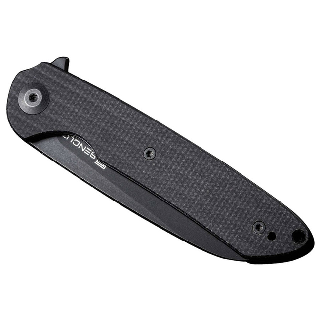 POCKET KNIFE - "SENCUT Kyril Micarta All Black" - Böker