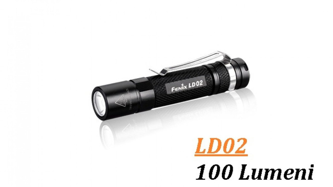 Flashlight Fenix LD02, water resistant