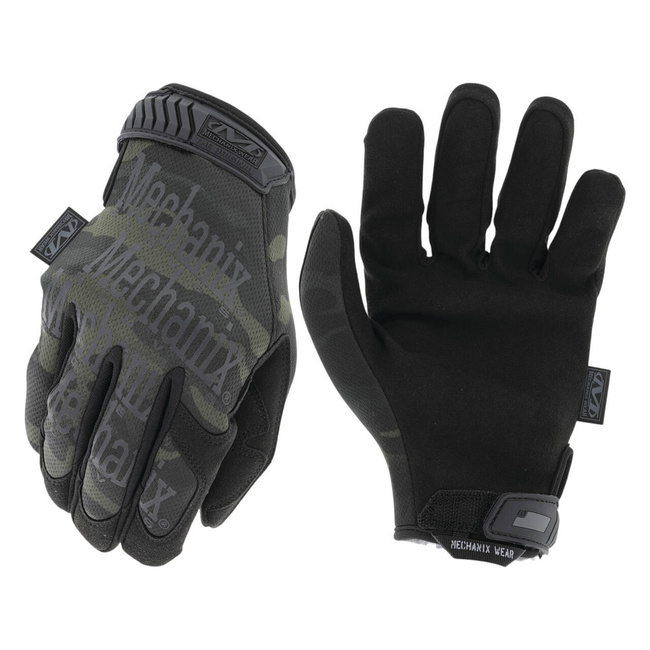 TACTICAL GLOVES - "ORIGINAL" - MECHANIX® - BLACK MULTICAM