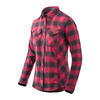 MARIGOLD WOMAN`S SHIRT - CORAL CRIMSON CHECKERED - HELIKON