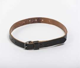 LEATHER STRAP - GENUINE GERMAN MILITARY SURPLUS WWII - USED