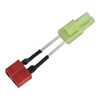 Small Tamiya T-Connector (Deans) adapter for AEG replicas - IPower