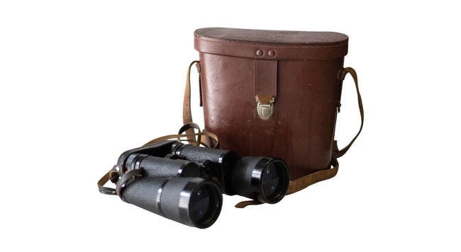 Carl Zeiss 15x50 Binocular - Carl Zeiss lenses with leather case included