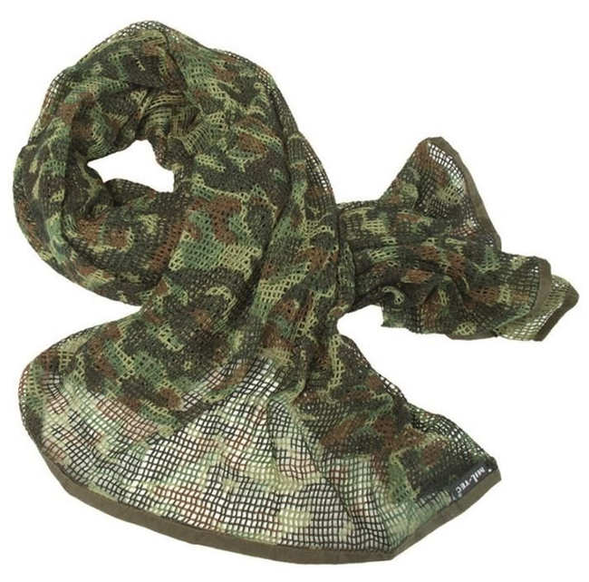 NET SCARF PES - 190x90 CM - Mil-Tec - FLECKTARN