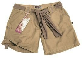 Khaki ARMY SHORTS WOMAN