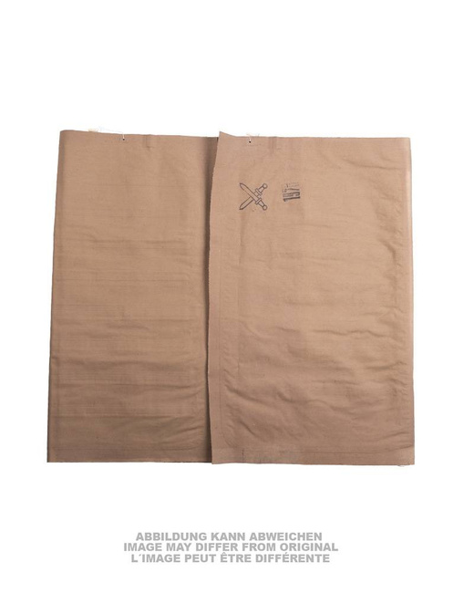 AIR MATTRESS - 200 x 90 CM - KHAKI - MILITARY SURPLUS CZECH ARMY - USED