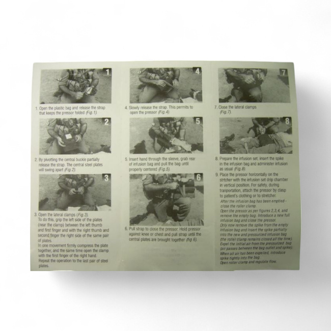 Portable spring-loaded intravenous infuser - no power supply required - Biomed MED1005