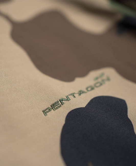 WATERPROOF RAIN JACKET - ARTAXES SOFTSHELL - PENTAGON - WOODLAND